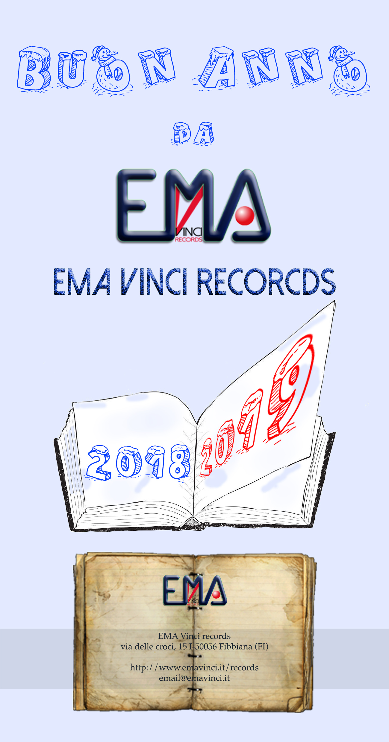 Felice anno nuovo – EMA Vinci records